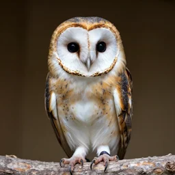 a persian chinchilla pygmy barn owl
