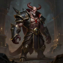 concept art of league of legends character gentleman from hell, greg rutkowski, trending on artstation, highly detailed, photorealisitc, ambient lighting, anato finnstark, piotr jablonski