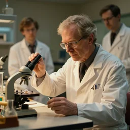 mad scientist performing a experiment by otto dix and greg rutkowski and andreas rocha, cinematic lighting, highly detailed, warm colours, 8 k
