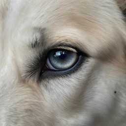 a dog eye by alex grey
