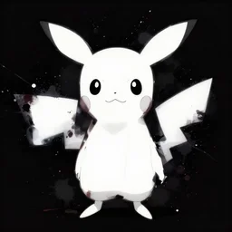 minimalist splatter paint of pokemon mew!!!!!!!!!!!!!!!!, portrait, gapmoe yandere grimdark, trending on pixiv fanbox, painted by makoto shinkai takashi takeuchi studio ghibli, akihiko yoshida, ken sugimori!!!!