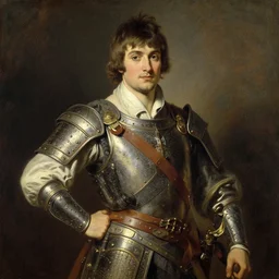 male warrior, painting by delphin enjolras, j. c. leyendecker, yoji shinkawa