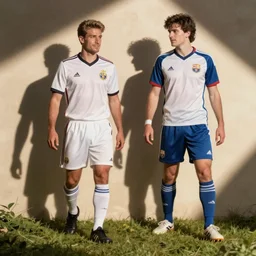 Thomas Meunier and Kevin de Bruyne in Captain Tsubasa