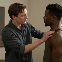 elijah wood turned to black man