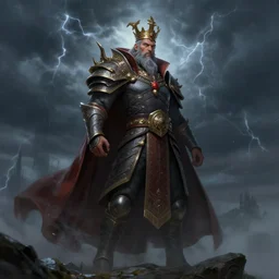 the king of the storms, artstation