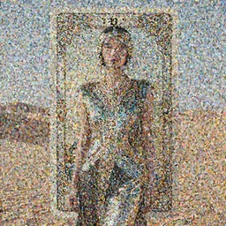 giesha demon, innovative avant - garde art, deco fashion, one asian woman!!!, highly detailed, photorealistic portrait by greg hildebrandt, serene desert setting, crisp quality and light reflections, octane render, tarot card with ornate border frame h - 1 0 2 4