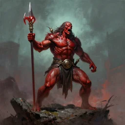 artwork of the bloodfury point by terry oakes