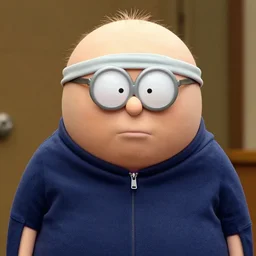 portrait photo still of real life eric cartman, 8 k, 8 5 mm, f. 1 4