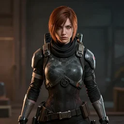 portrait photo of alyx vance from half - life