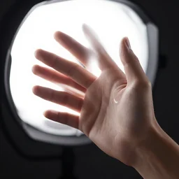 hand, close up, studio light, photorealistic, high details