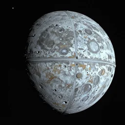 the Death Star is the moon, in A Trip to the Moon by Georges Melies, film still, 4k