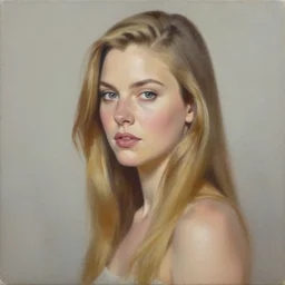 painting of alison brie by hsiao - ron cheng