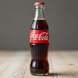 A bottle of lean made by Coca Cola