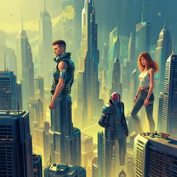 epic cyberpunk cityscape : : blade runner, james guilleard, beeple, laurie greasley, dan mcpharlin : : ornate, dynamic, particulate, rich colors, intricate, elegant, highly detailed, centered, artstation, smooth, sharp focus, octane render, 3 d