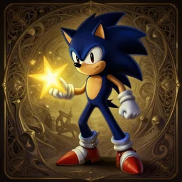 “ shadow the hedgehog using a magic star to bring sonic the hedgehog back to life, d & d, fantasy, intricate, cinematic lighting, highly detailed, digital painting, artstation, concept art, smooth, sharp focus, illustration, art by artgerm and greg rutkowski and alphonse mucha ”