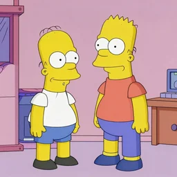 simpsons fluoride stare meme
