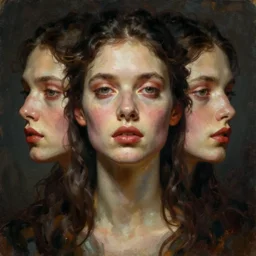 symmetry!! the portrait of the absurdly beautiful woman, octane render, symmetrical face!! full body!! maximalist details, octane render, trending in cgsociety, a beautiful painting by gerald brom, peter mohrbacher, sophie anderson