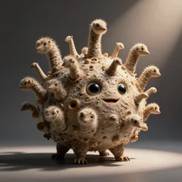 A terrifically zormbulent ruffenticle, festingled with a rumphant array of bligglenorps. Dramatic studio photo.