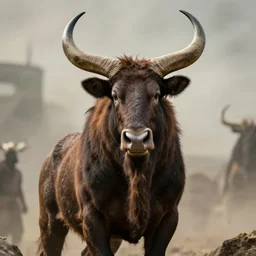 brad pitt as a minotaur, epic