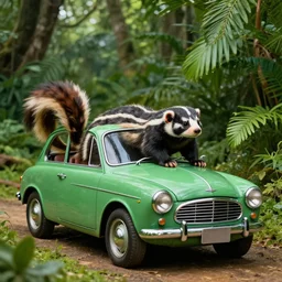 jungle weasel car