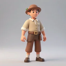 3 d model of panurge