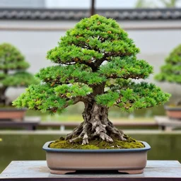 beautiful photo of bonsai , uhd, HDR , very relaxing