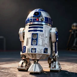 R2D2 in the shining movie as a battle droid