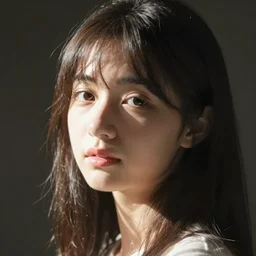 a girl, full shot, visible face, ambient lighting, detailed, art by ayami kojima, makoto shinkai, kilian eng