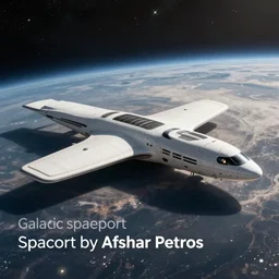 galactic spaceport by Afshar Petros