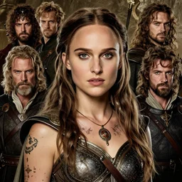 natalie portman, legendary warrior, heroic, lord of the rings, tattoos, decorative ornaments, battle armor, by omar ortiz, valeri tsvetkov, carl spitzweg, ismail inceoglu, vdragan bibin, hans thoma, greg rutkowski, alexandros pyromallis, perfect face, fine details, realistic shading photorealism