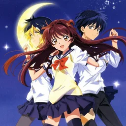 album cover of neko neko super moon stars by miyazaki yamato amano yoshitaka