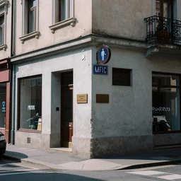 corner of the street