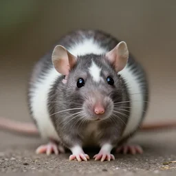 a rat - cat - hybrid. animal photography,