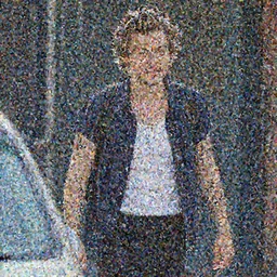 Harry Styles on the set of Shortland Street