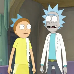 the episode of rick and morty with peter griffen, highly detailed, high quality, high resolution