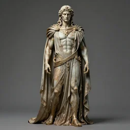 full body portrait of charles dance as the greek god of time, long flowing cape. detailed face, concept art, intricate, highly detailed 8 k, smooth, sharp focus, handsome and aesthetic shape of face and body, artgerm, artstation, art by zexi guo and nira and junpei suzuki and gharliera and rinotuna