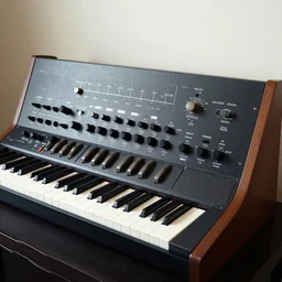 wall sized analogue synthetiser