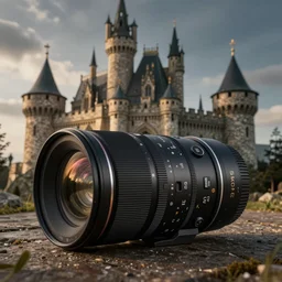 a castle, 35mm lens, 8k, fantasy, hyper realistic, dramatic lighting, cinematic