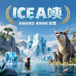 ice age, fantasy artwork, award winning, beautiful scenery, artstation