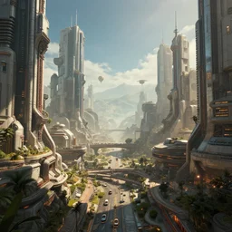 Panorama of canto bight Landscape, sci-fi, 8k photorealistic, HD, high details, trending on artstation