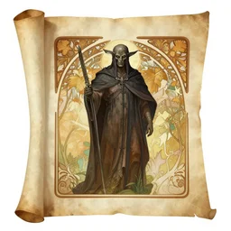 turn undead spell scroll art by artgerm and greg rutkowski and Alphonse Mucha and Craig Mullins, James Jean, Andrey Ryabovichev, Mark Simonetti and Peter Morbacher 16k