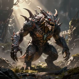 razorfiend monster, Dungeons and Dragons, fantasy art
