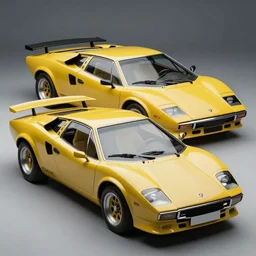 an amalgamation of a lamborghini countach and a datsun 2 6 0 z, concept art, 8 k, highly detailed
