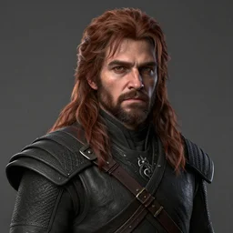 a portrait of jon snow, artstation, portrait, realistic, 3 d render, photorealism, fine details, digital art, portrait by michael whealan, cgsociety, original character