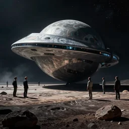 digital render space science fiction digital matte painting bruce pennington, zaha hadid, beeple, john schoenher