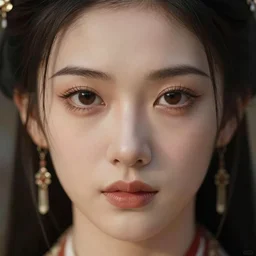 goddess portrait. Closeup headshot, eye contact. intricate artwork by WLOP. trending on artstation, cinematic, hyper realism, high detail, 8k