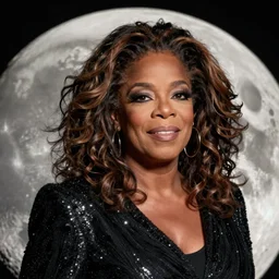 oprah winfrey as the first woman on the moon