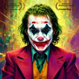 symmetry!! stunning portrait of the joker, by victo ngai, kilian eng vibrant colors, dynamic lighting, digital art, winning award masterpiece, fantastically gaudy, illustration, aestheticly inspired by beksinski and dan mumford, upscale with simon stalenhag work, artstation, 8 k
