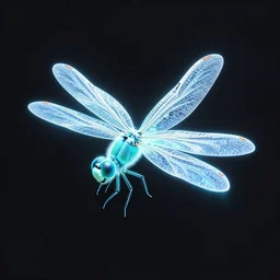 neon dragonfly