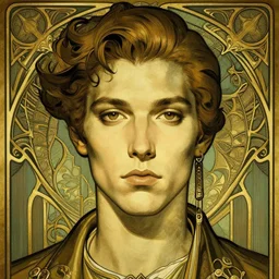 a streamline moderne, ( art nouveau ), ( ( dieselpunk ) ) portrait in the style of charlie bowater, and in the style of donato giancola, and in the style of charles dulac. intelligent face. symmetry, ultrasharp focus, dramatic lighting, semirealism, intricate symmetrical ultrafine background detail.
